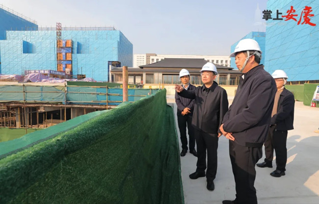 孟景偉走訪調(diào)研安慶城區(qū)重點(diǎn)項(xiàng)目建設(shè)